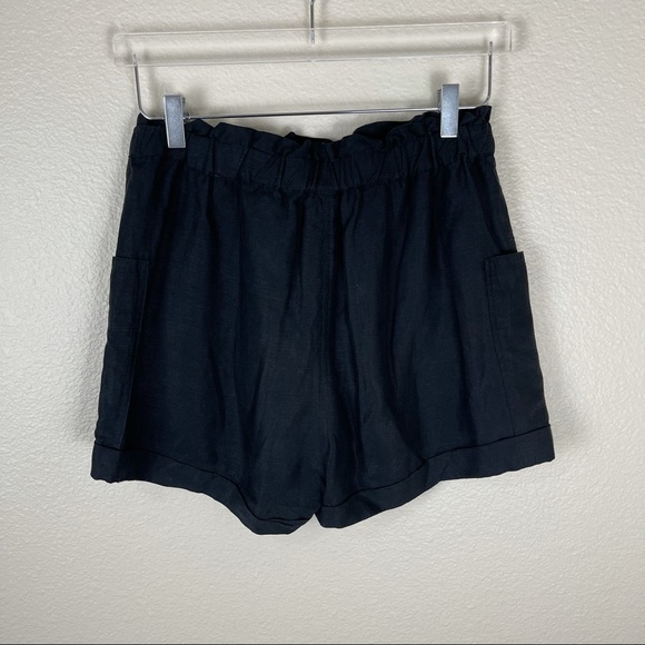 Wilfred Free Harulia High Waisted Linen Shorts - Picture 3 of 6